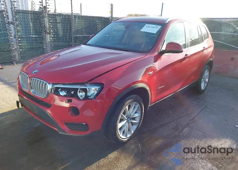 2017 BMW X3 xDrive28I from USA, damaged, VIN 5UXWX9C32H0W69848